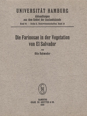 Rohweder - Die Farinosae in der Vegetation von El Salvador.jpg